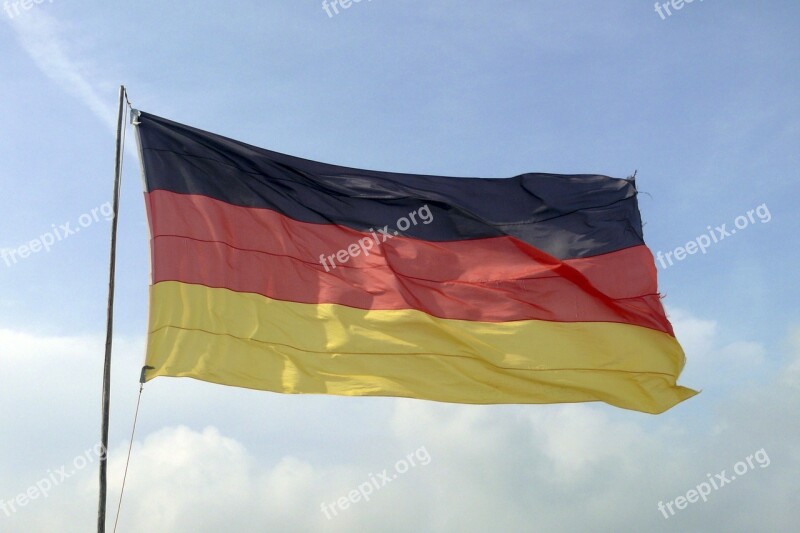 Germany Flag Flag Black Red Gold Germany National Pride