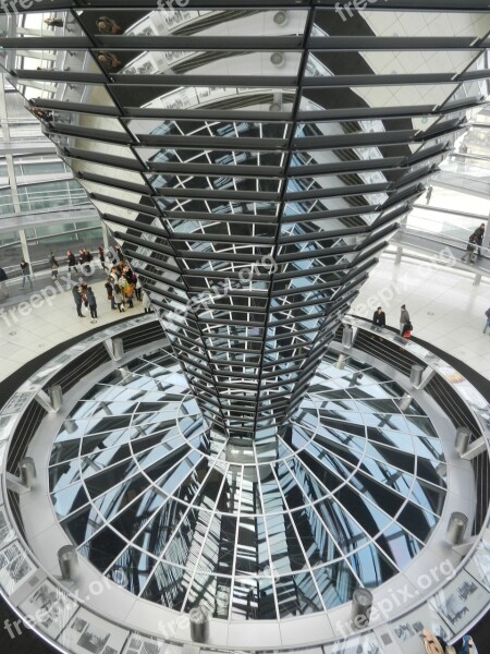 Berlin Reichstag Dome Germany Government