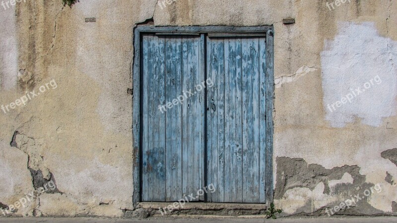 Cyprus Germasogeia Old House Door Architecture