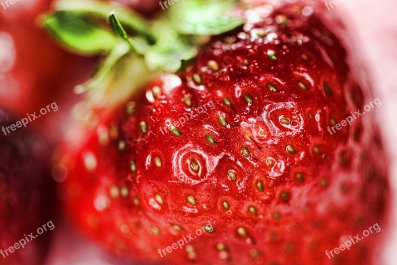 Strawberry Fruit Food Healthy Fresh