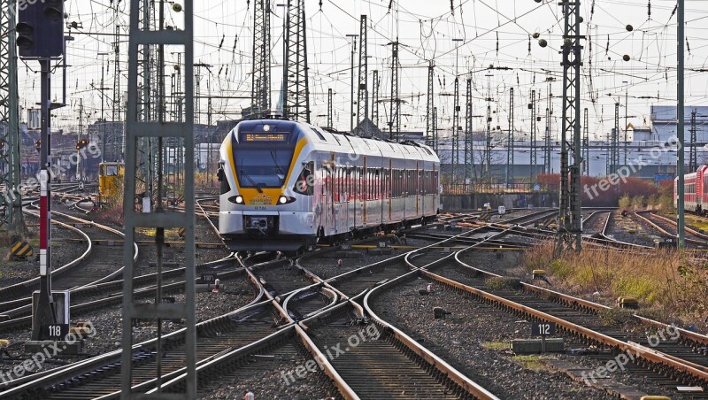 Dortmund Hbf Regional Train Electrical Multiple Unit Soft Road Gateway