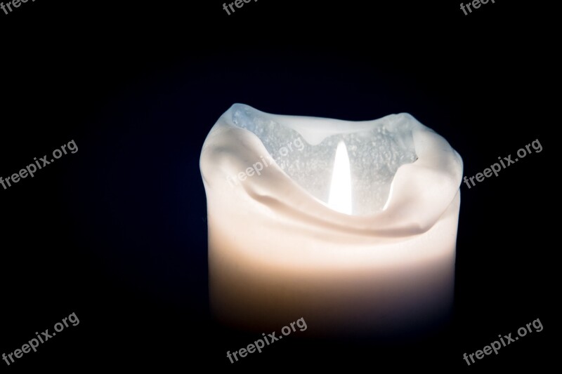 Light Low Burns Atmosphere Candle Wax