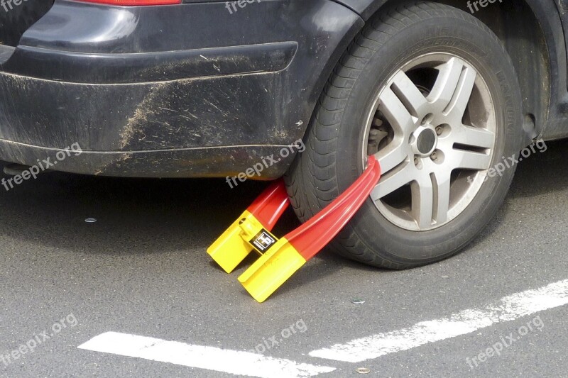 Immobilizer Wheel Claw Car Claw Park's Claw Anti-theft Device