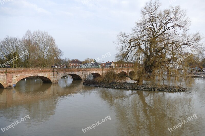 Stratford-upon-avon Avon Warwickshire Uk England