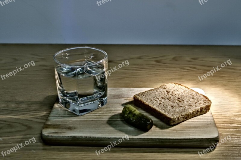 Dinner Bread Dry Water Cucumber