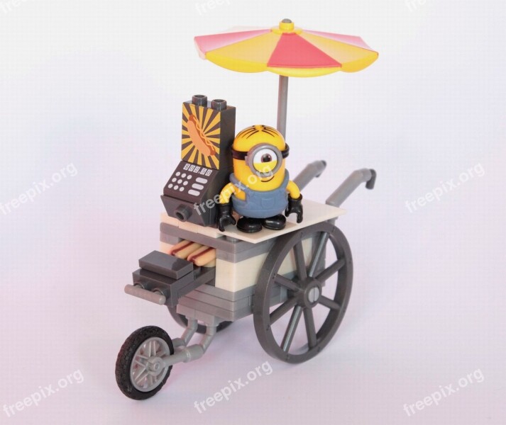 Minions Hot Dog Seller Figure Sell