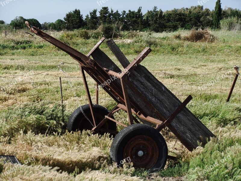 Cart Farm Agriculture Rural Countryside