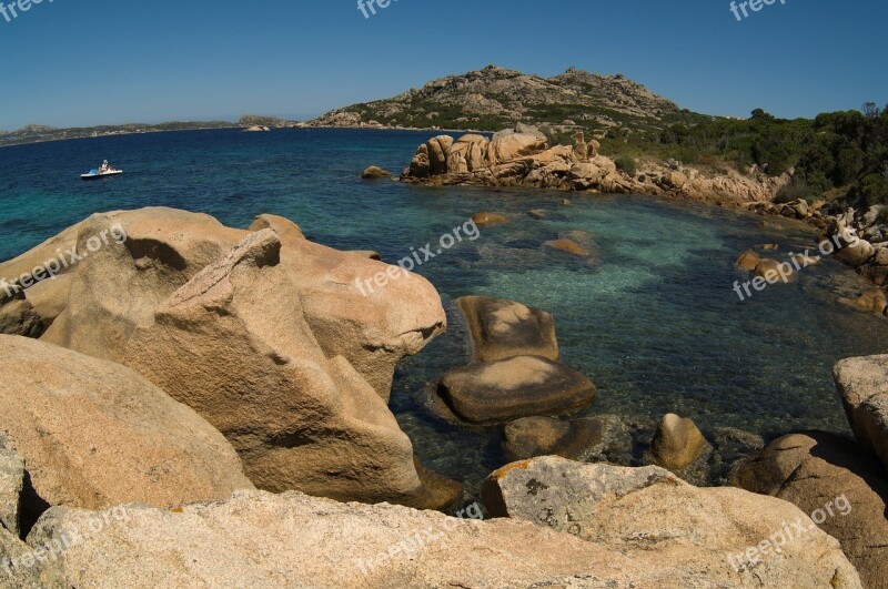 Italy Sardinia Nature Sea Sun