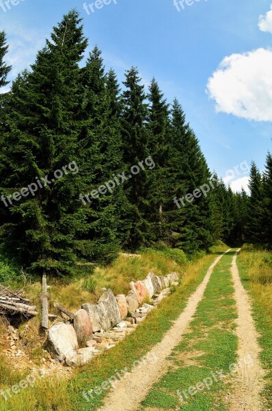 Czech Republic The Giant Mountains Nature Landscape Mountains