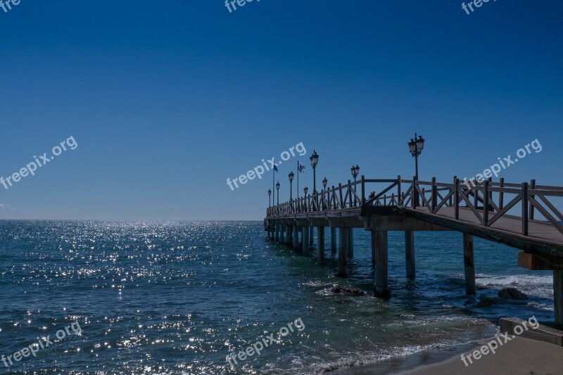 Jetty Marbella Marbella Club Malaga Andalusia