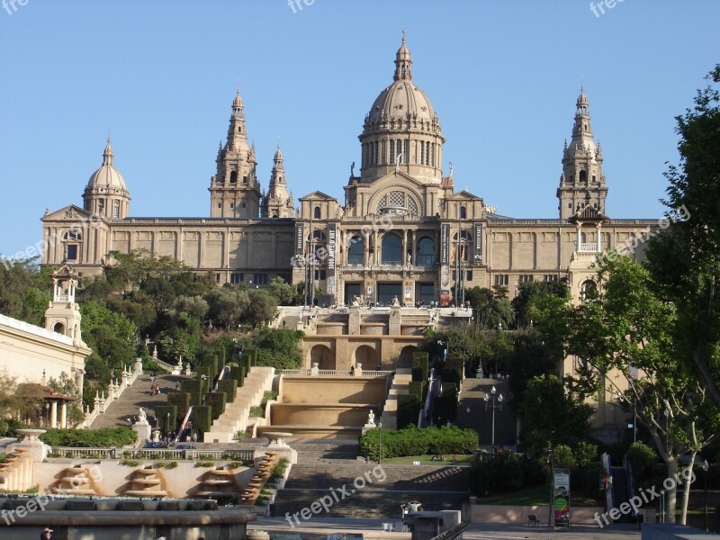 Barcelona Espanha Museu Free Photos