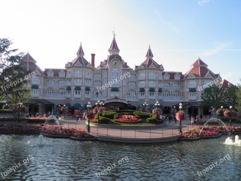 Disneyland Paris France Spring Disney Park