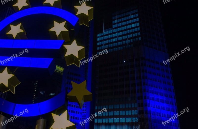 Euro Central Bank Frankfurt European Central Bank Ecb