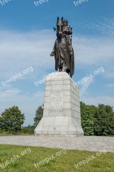 Robert The Bruce King Of Scots Statue Scotland History Medieval