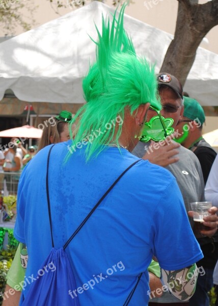 St Patrick's Day Parade Green Ireland Holiday