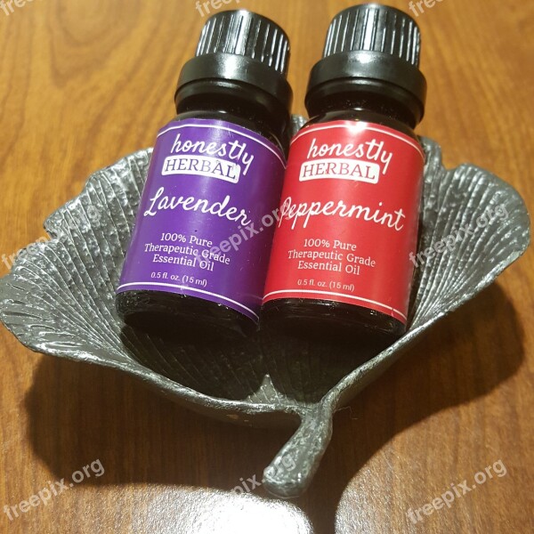 Essential Oils Aromatherapy Bottle Herbal Treatment