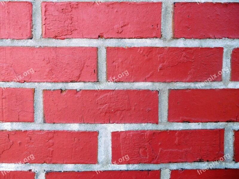 Bricks Brick Wall Red Brick Wall Texture Free Photos