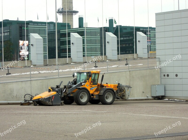 Construction Machine Lakaisija Sweep Tractor Machine