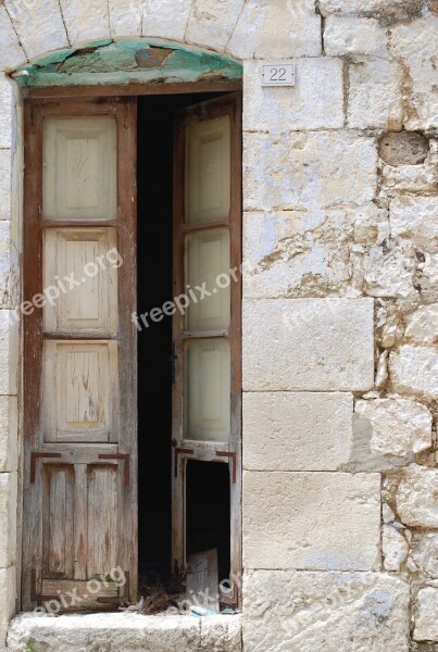 Open Door Italia Architecture Entrance Tuscany