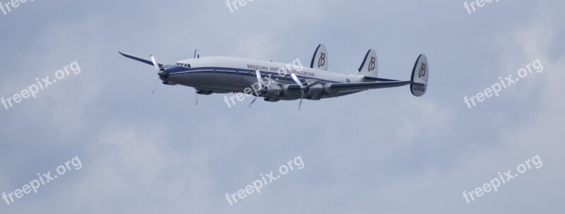 Aircraft Lockheed Constellation Airplane Aviation