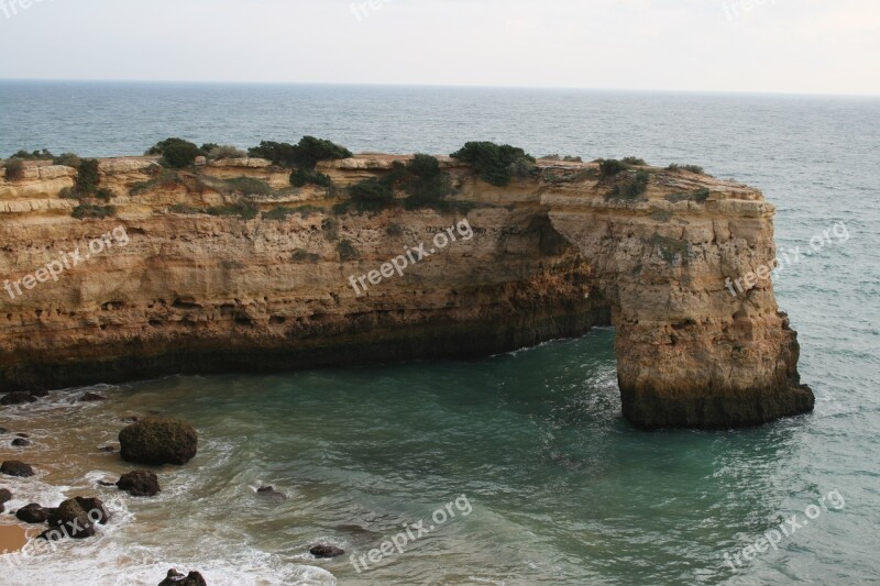 Algarve Praia Da Marinha Arriba Free Photos