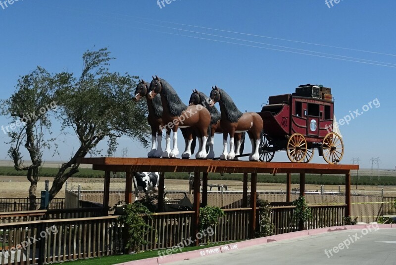 Horse Carriage Model Old Wagon Wheel