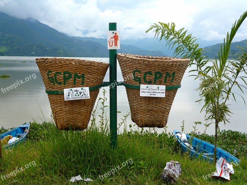 Waste Separation Baskets For Rubbish Disposal Waste Nepali