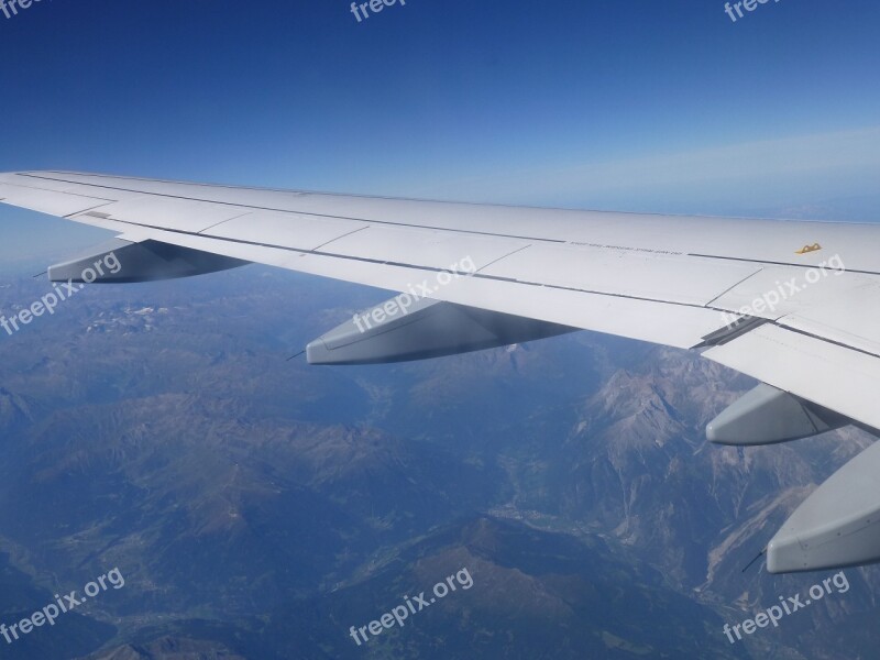 Flight Above The Clouds Sky Clouds Flying