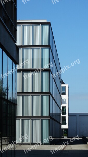 Modern House Glass Facade Facade Building