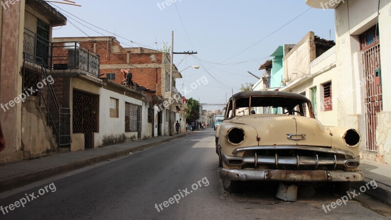 Rusty Car Broken Car Abandoned Car Automobile Aged