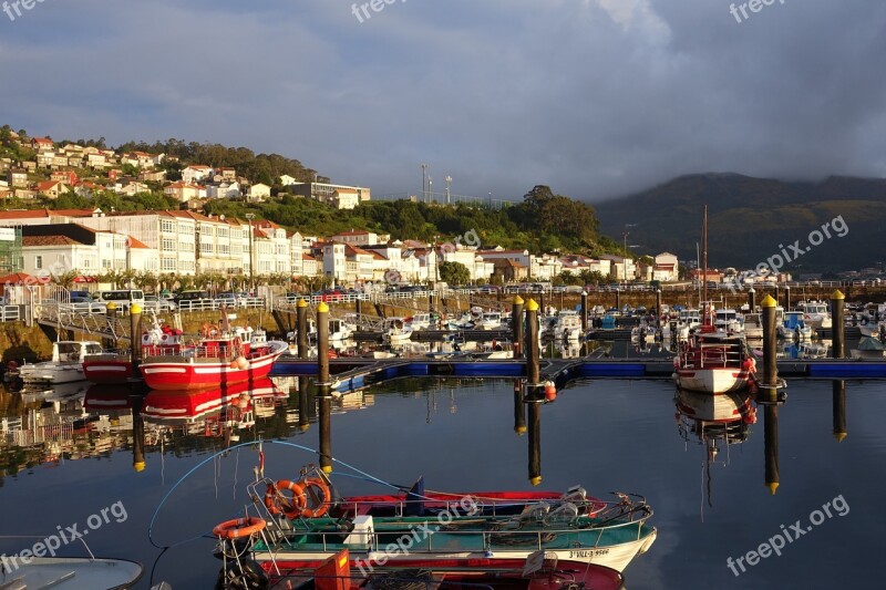 Port Harbour Marina Boats Calm