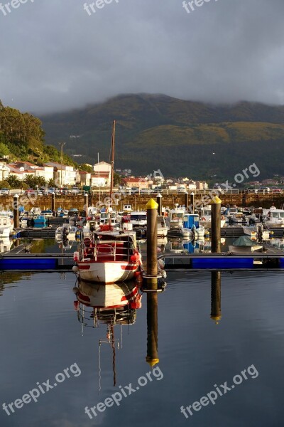 Port Harbour Marina Boats Calm