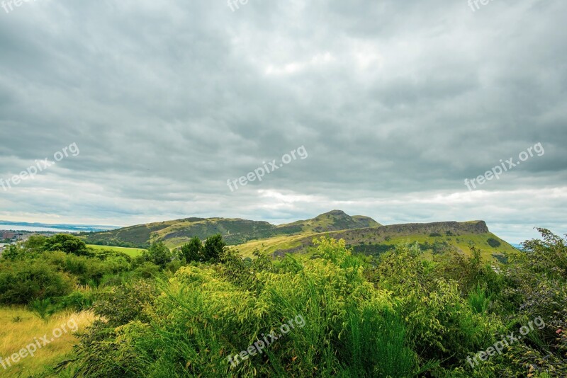 Holyrood Park Edinburgh Park Holyrood View Nature