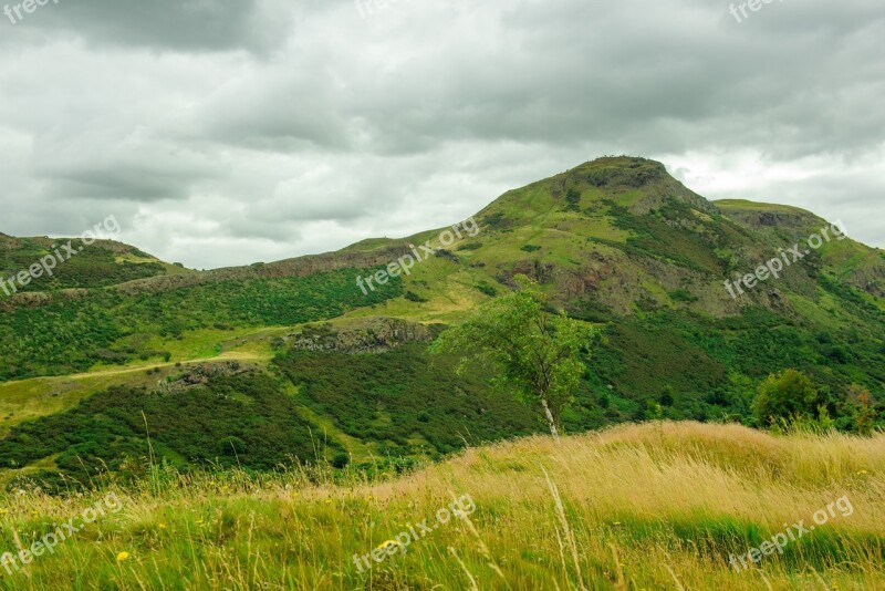 Holyrood Park Edinburgh Park Holyrood View Nature