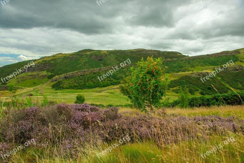 Holyrood Park Edinburgh Park Holyrood View Nature