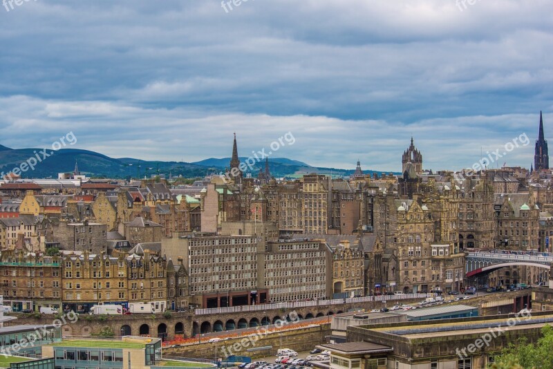 Holyrood Park In Edinburgh Edinburgh City View City Skyline View