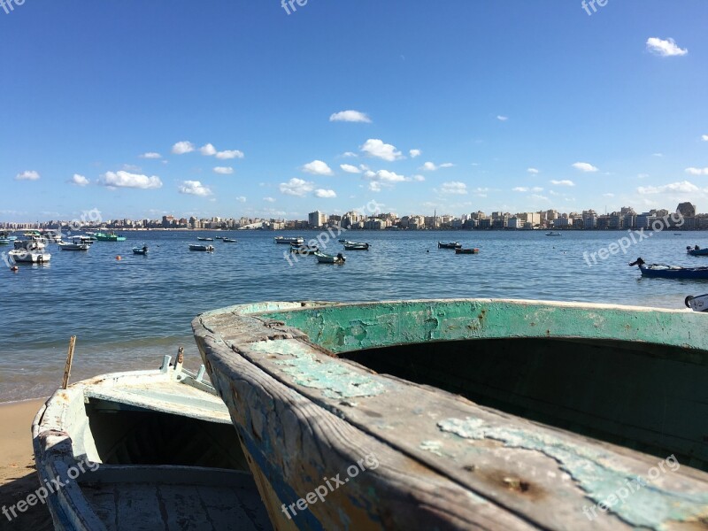 Alexandria Egypt Sea Free Photos