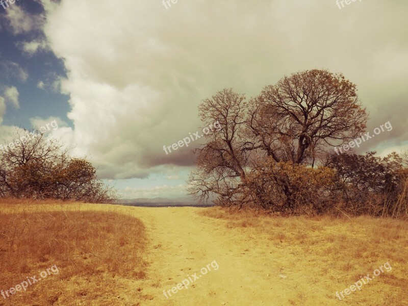 Los Angeles Trail California Hiking Clouds