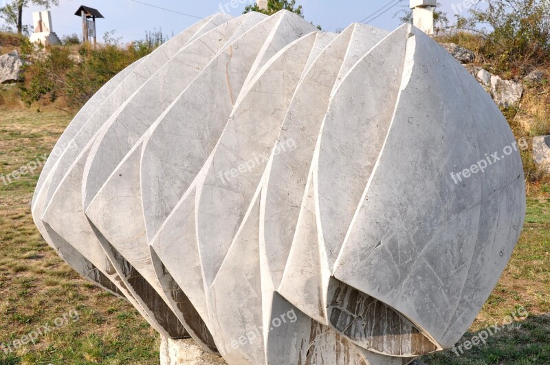 Stone Sculpture The Mountain Is A Symbol Of Statue Park The Face Of The Region Nature