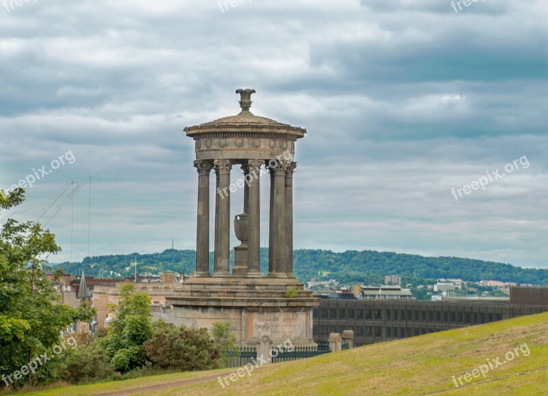 Dugald Stewart Monument Edinburgh Hill Monument Dugald