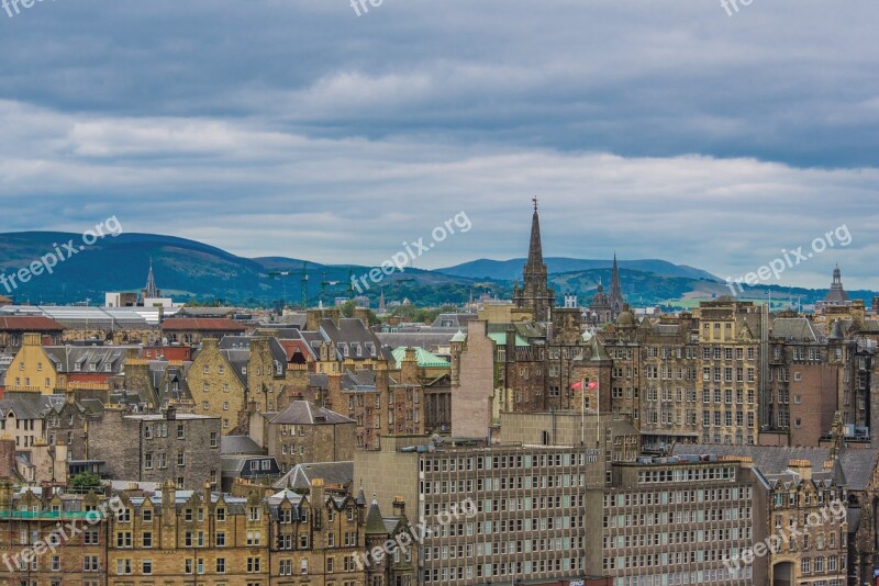 Holyrood Park In Edinburgh Edinburgh City View City Skyline View