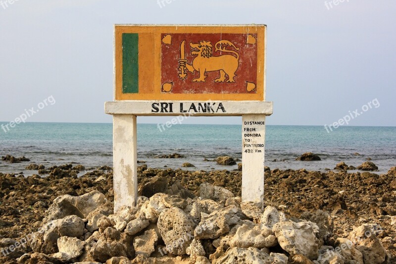 Sri Lanka Land Mark Asian Country Tourism