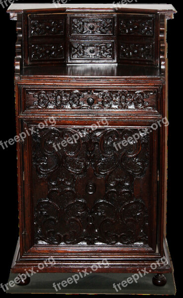 Chest Of Drawers Old Wood Carving Carved Furniture