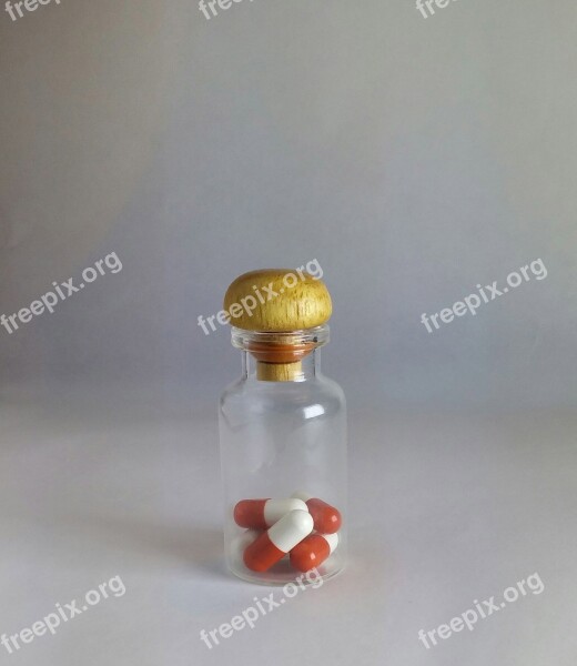 Vial Pills Pillbottle Medicine Drug