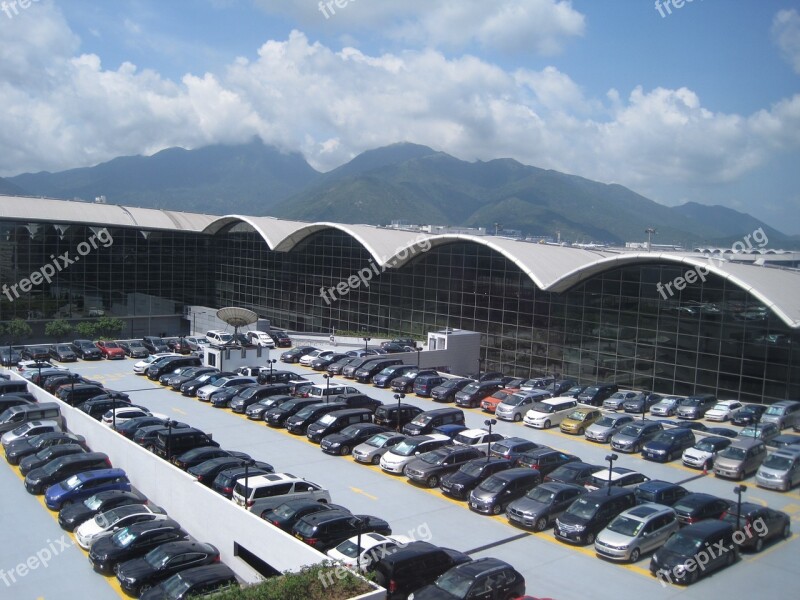 Automotive Parking Lot Car Hong Kong Free Photos