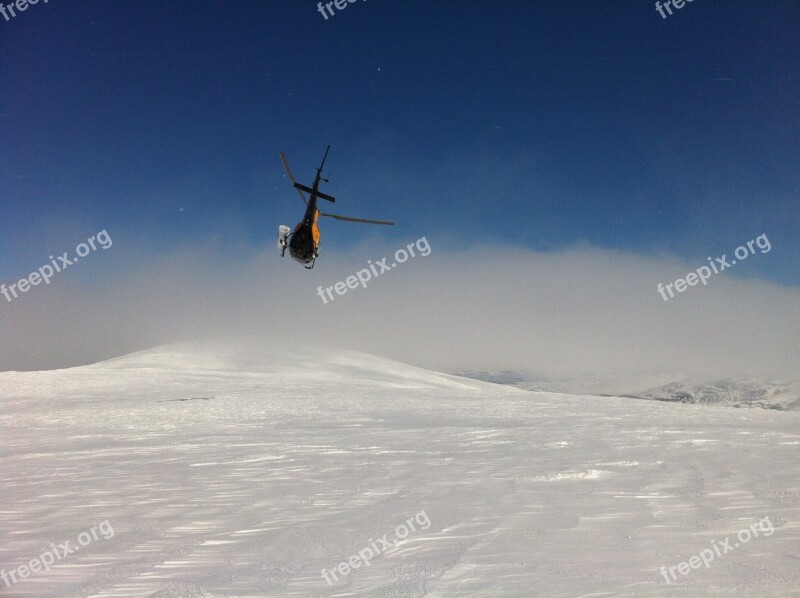 Winter Mountain Swedish Mountains Sweden Fells