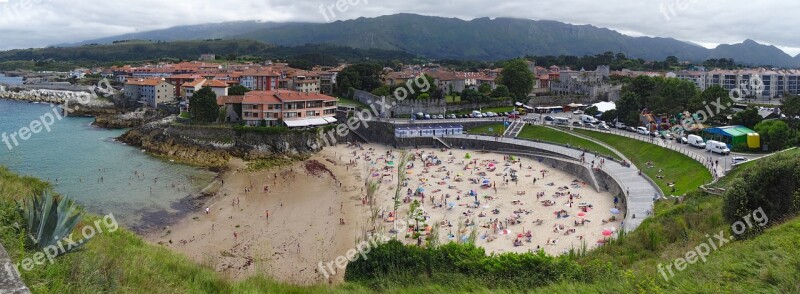 Beach The Sablon Llanes Asturias Spain