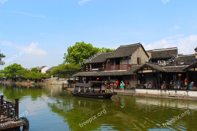 Xitang The Ancient Town China Free Photos