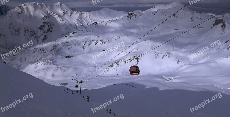 Alps Skis Ski Snowboard Mountains Mountain