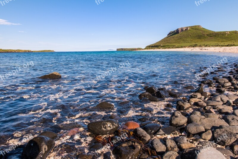 Skye Coral Beach Scotland Beach Highlands Island